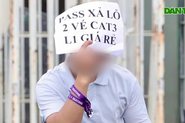 Dân "phe vé" cuống cuồng mời khách mua vé xem G-Dragon, giá chưa “hạ nhiệt”