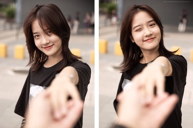 Xao xuyến với nét đẹp dung dị của nữ sinh trường Dệt may