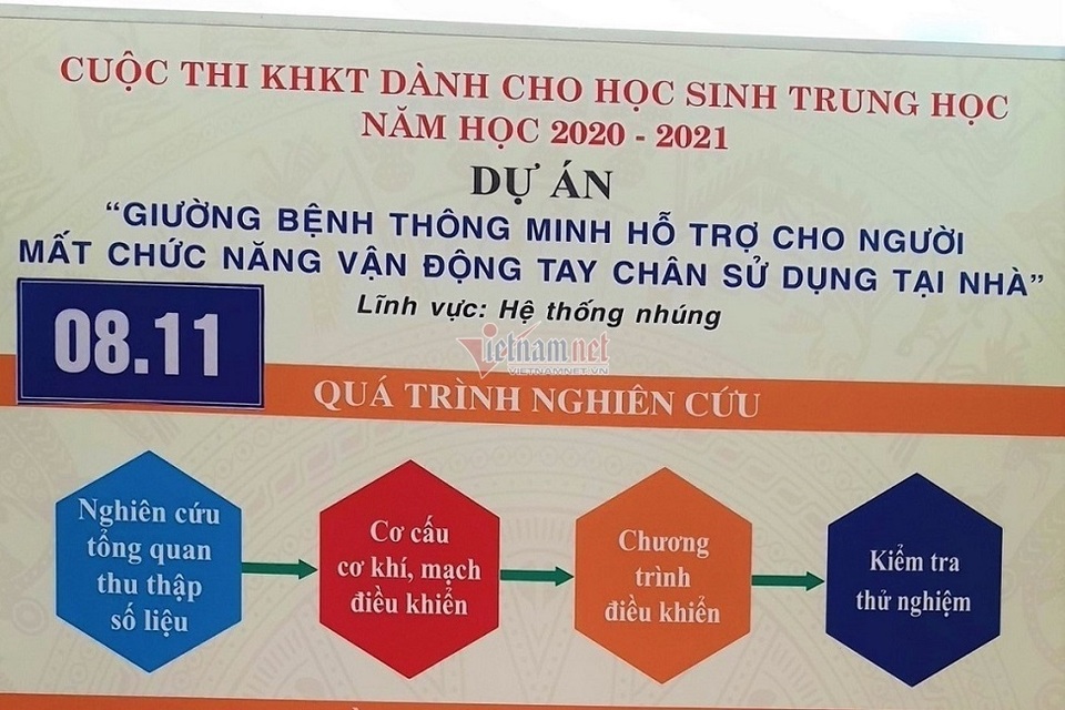 Có bất thường từ giải Nhất học sinh thi khoa học kỹ thuật cấp quốc gia? - 1 Có bất thường từ giải Nhất học sinh thi khoa học kỹ thuật cấp quốc gia? - 1