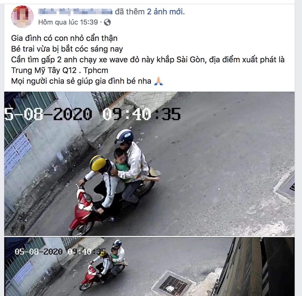 Con ruột đang ở với chồng nhưng vợ lại trình báo nghi bị bắt cóc - 1 Con ruột đang ở với chồng nhưng vợ lại trình báo nghi bị bắt cóc - 1