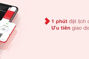 Một phút đặt lịch được ưu tiên giao dịch tại Techcombank