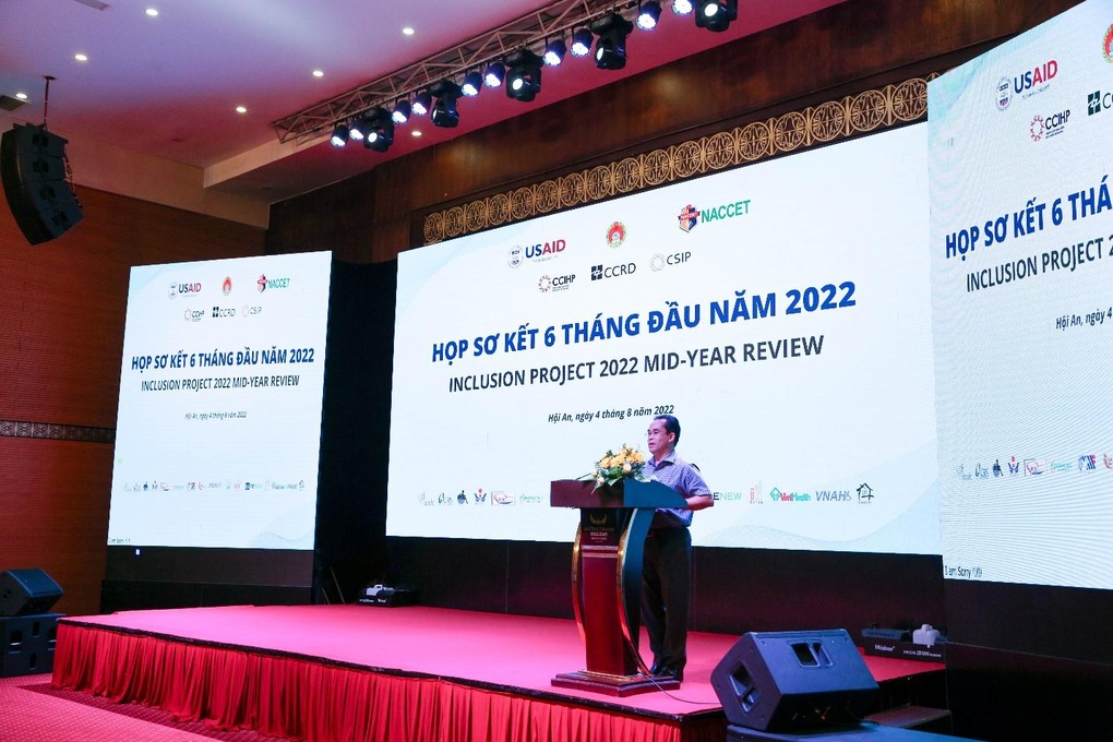 Dự án Hòa nhập người khuyết tật họp sơ kết 6 tháng đầu hoạt động - 2