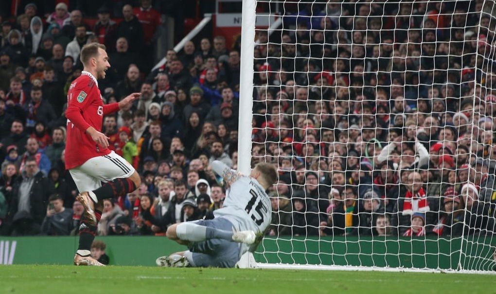 Eriksen, Rashford lập công, Man Utd tiến vào tứ kết Carabao Cup - 1 Eriksen, Rashford lập công, Man Utd tiến vào tứ kết Carabao Cup - 1
