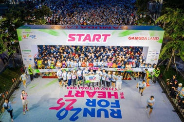 Run For The Heart 2025: Vinasoy cùng 6.000 vận động viên chạy bộ gây quỹ 7,2 tỷ đồng