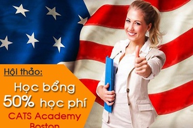 Học bổng 50% học phí bậc phổ thông tại CATS Academy Boston, Mỹ