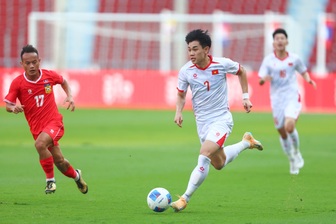 U22 Việt Nam 1-1 U22 Lào (hiệp 1): Bàn thua bất ngờ