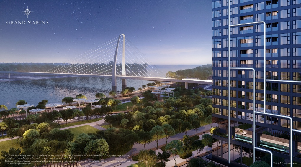Grand Marina, Saigon cất nóc tòa Sea với khu căn hộ hàng hiệu Marriott và JW Marriott - 2 Grand Marina, Saigon cất nóc tòa Sea với khu căn hộ hàng hiệu Marriott và JW Marriott - 2
