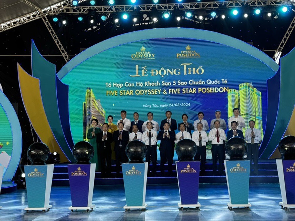 Tập đoàn Quốc tế Năm Sao động thổ tổ hợp dự án căn hộ khách sạn tại Vũng Tàu - 3 Tập đoàn Quốc tế Năm Sao động thổ tổ hợp dự án căn hộ khách sạn tại Vũng Tàu - 3