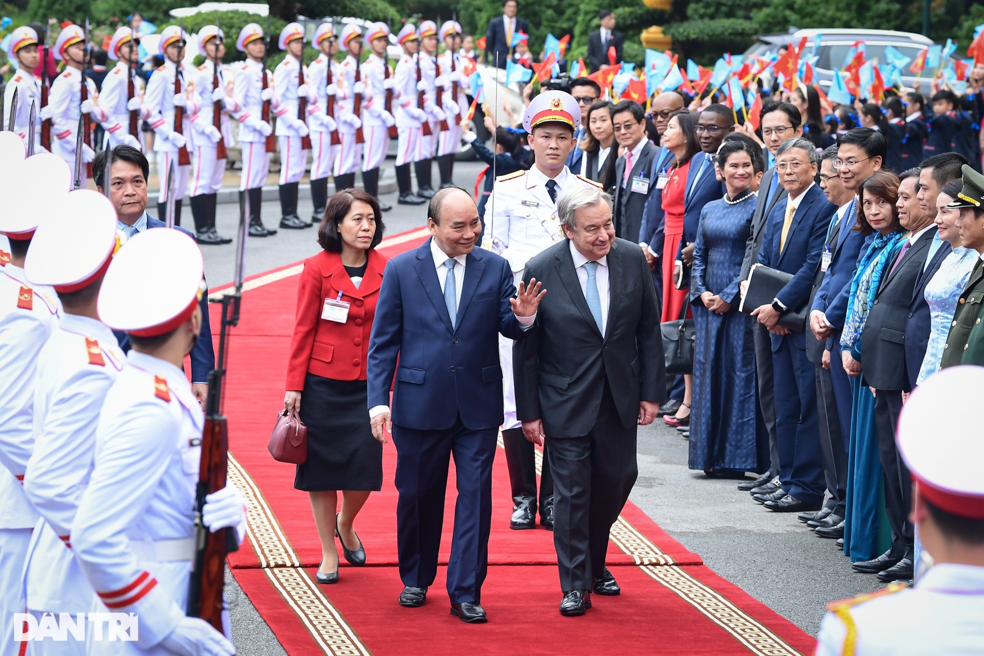 Lễ đón chính thức Tổng thư ký Liên hợp quốc António Guterres - 2 Lễ đón chính thức Tổng thư ký Liên hợp quốc António Guterres - 2