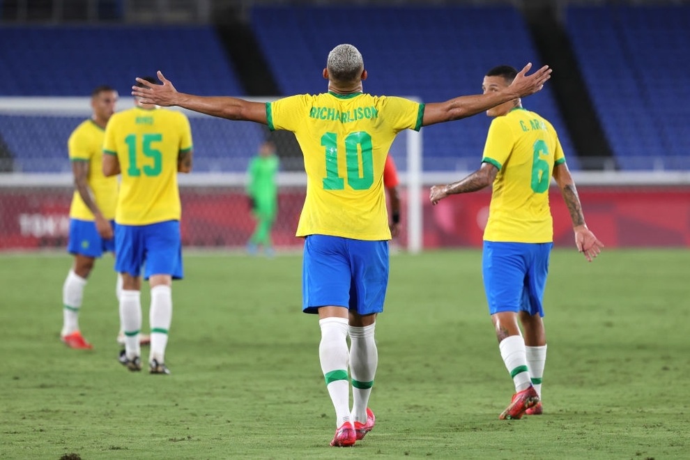 Richarlison lập hat-trick, Olympic Brazil đè bẹp Olympic Đức - 1 Richarlison lập hat-trick, Olympic Brazil đè bẹp Olympic Đức - 1