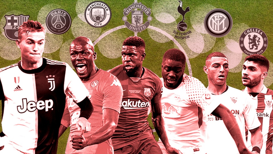 Những trung vệ hàng đầu đang là mục tiêu chuyển nhượng tại châu Âu - 1 Những trung vệ hàng đầu đang là mục tiêu chuyển nhượng tại châu Âu - 1