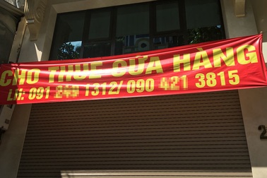 Nhà giàu quyết không giảm giá thuê mặt bằng, thà đóng cửa bỏ hoang