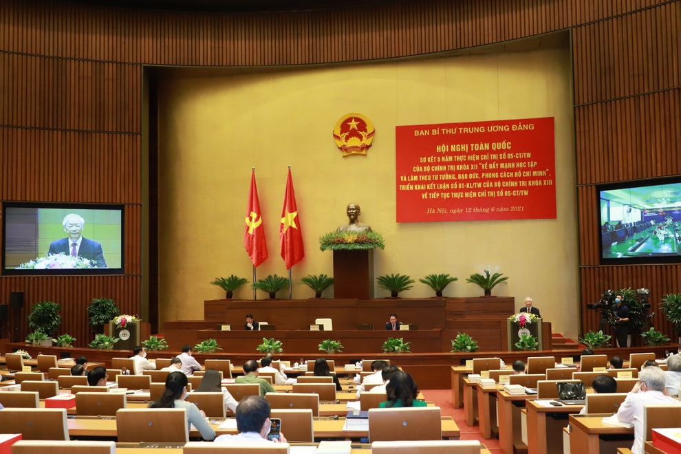 Tổng Bí thư: Đừng học thuộc lòng, lý thuyết suông, nói một đằng làm một nẻo - 1 Tổng Bí thư: Đừng học thuộc lòng, lý thuyết suông, nói một đằng làm một nẻo - 1