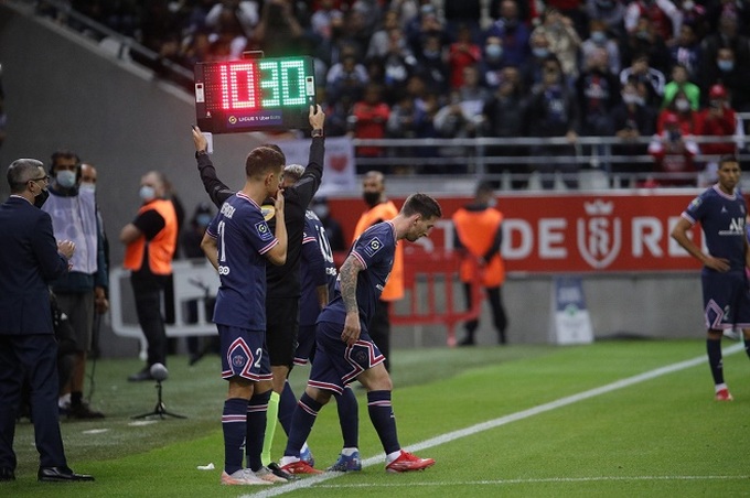 Reims - PSG: Messi ra mắt đội bóng mới - Ảnh 1.