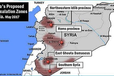 4 khu vực an ninh Syria: Nga khó khăn, Israel "méo mặt"