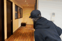 Diệu Nhi bất ngờ trùm kín mít, đột nhập hậu trường ủng hộ ông xã Anh Tú