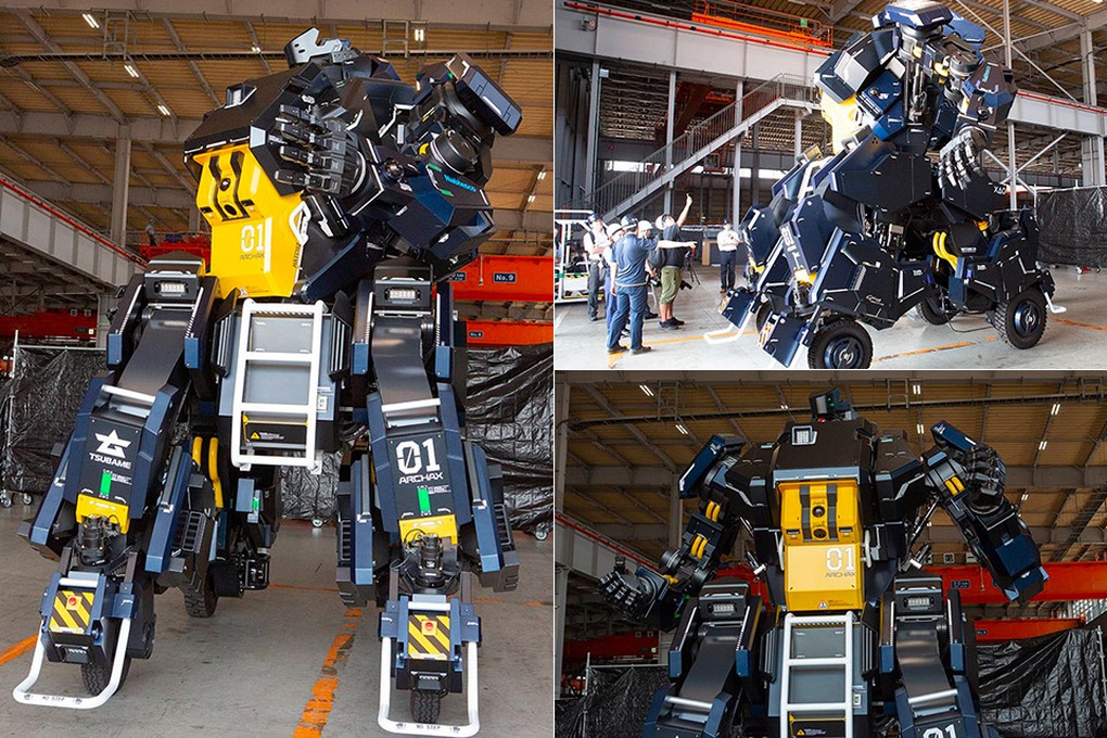 Japan launched a giant robot with a cockpit for the operator - Quatest 2