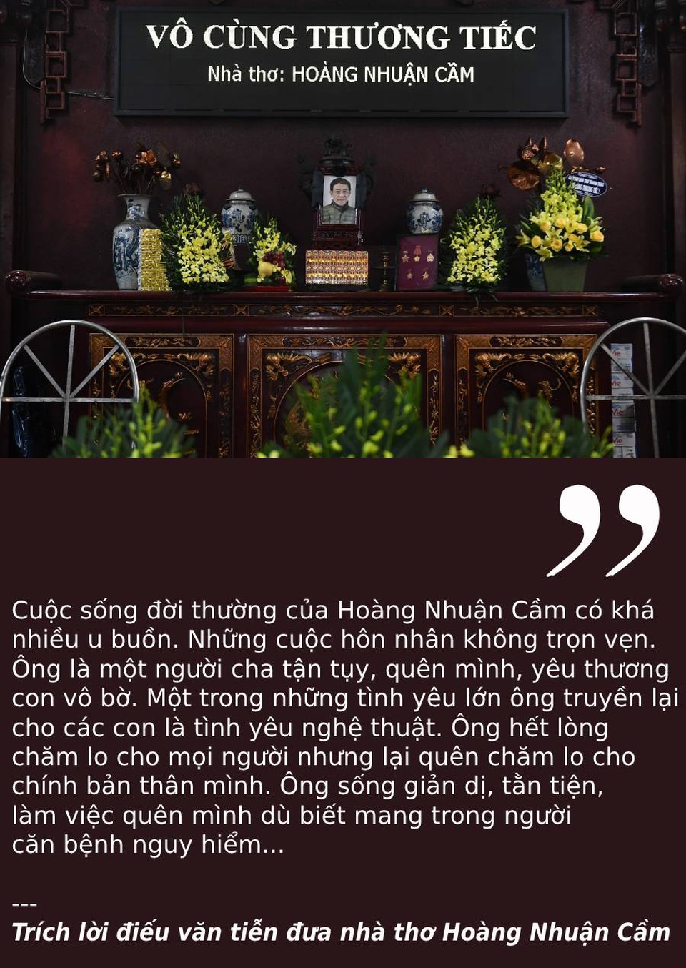 Kỷ lục mới của tranh Việt và sự ra đi đột ngột của nhà thơ Hoàng Nhuận Cầm - 1 Kỷ lục mới của tranh Việt và sự ra đi đột ngột của nhà thơ Hoàng Nhuận Cầm - 1