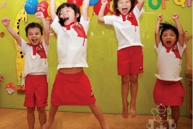 “Tháng Thể thao và Sức khỏe” cùng các bé trường Mầm non Quốc tế Maple Bear