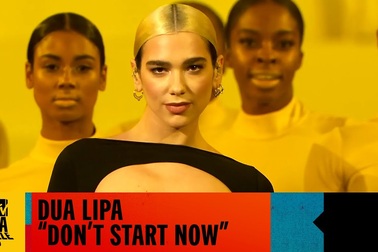 Dua Lipa trình diễn ca khúc Don't Start Now