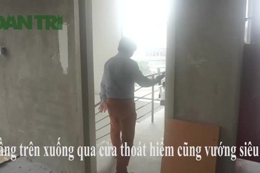 Hà Nội: Siêu thị, trường mầm non bịt kín cửa thoát hiểm chung cư