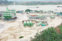 Những hình ảnh khủng khiếp về một sông Đuống đang “lở loét”, quằn quại!