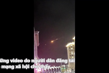 Quả cầu lửa bí ẩn rực sáng trên bầu trời đêm Trung Quốc