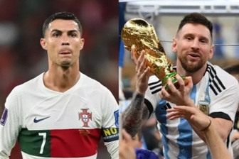 C.Ronaldo tuyên bố gây sốc, Messi đáp trả đanh thép