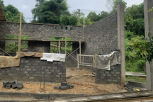 Gấp rút thi công điểm trường Thành Lợp, Thanh Hóa