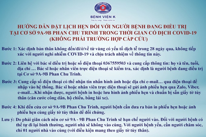 Ngày 24/5, Bệnh viện K gỡ phong toả 2 cơ sở  - Ảnh 3.