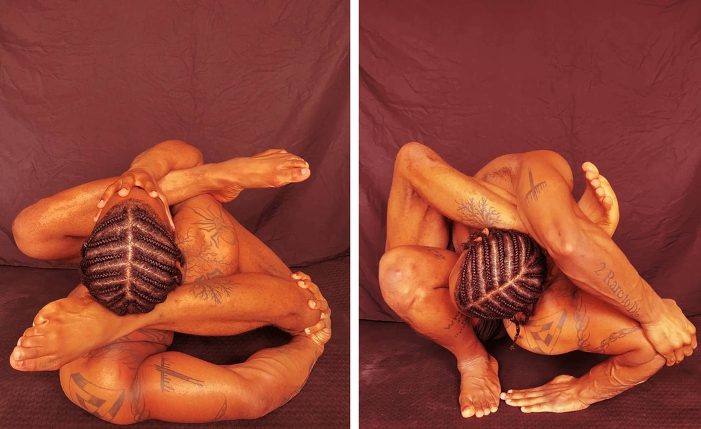 Tập yoga, nam vũ công vặn xoắn cơ thể tới mức gây sợ hãi - 2 Tập yoga, nam vũ công vặn xoắn cơ thể tới mức gây sợ hãi - 2