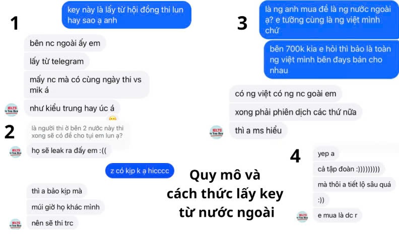 Thị trường mua bán key IELTS sôi động sát ngày chuyển sang thi máy - 5