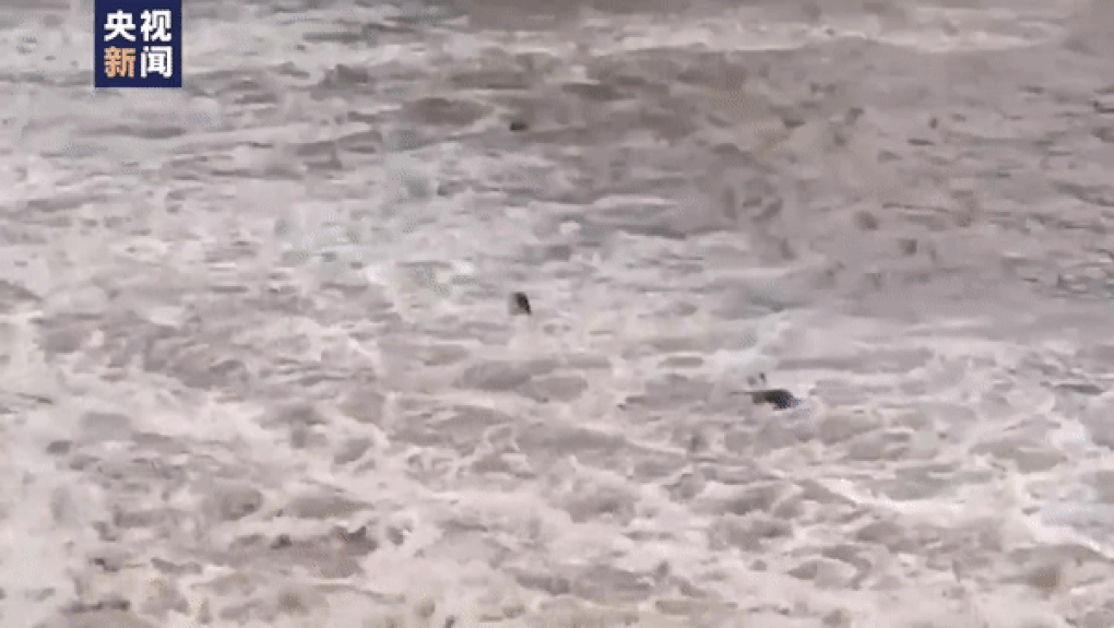 Khoảnh khắc kinh hoàng khi 11 khách Trung Quốc bất ngờ bị nước cuốn trôi - 1 Khoảnh khắc kinh hoàng khi 11 khách Trung Quốc bất ngờ bị nước cuốn trôi - 1