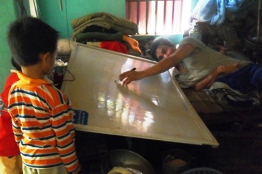 21 năm dạy chữ trên giường  