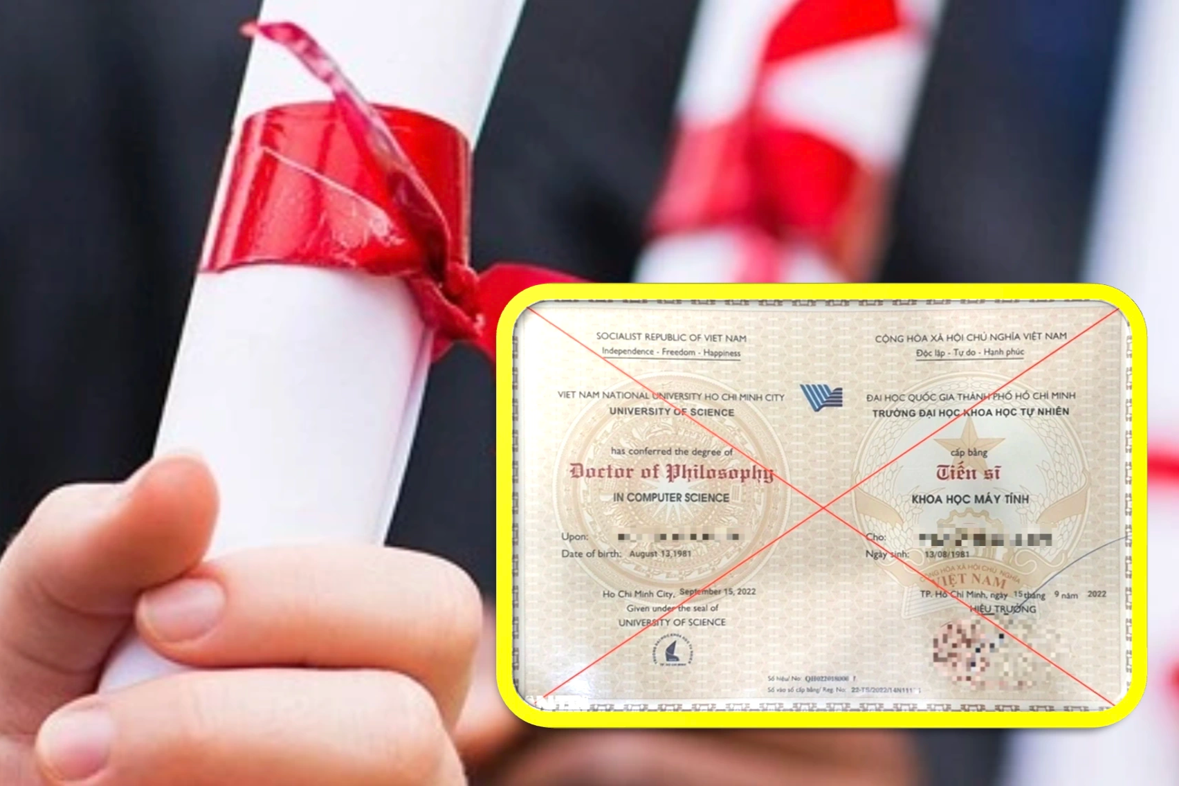 Doctor super-fraudulos cere un salariu de 40 de milioane de VND/lună și aplică pentru postul de șef de departament - 1 Tiến sĩ siêu lừa đòi lương 40 triệu đồng/tháng, ứng tuyển trưởng khoa - 1