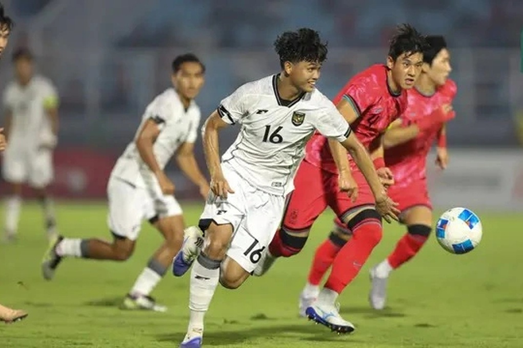 Gục ngã trước Hàn Quốc, U23 Indonesia tan mộng dự giải U23 châu Á 2026 - 1 Gục ngã trước Hàn Quốc, U23 Indonesia tan mộng dự giải U23 châu Á 2026 - 1