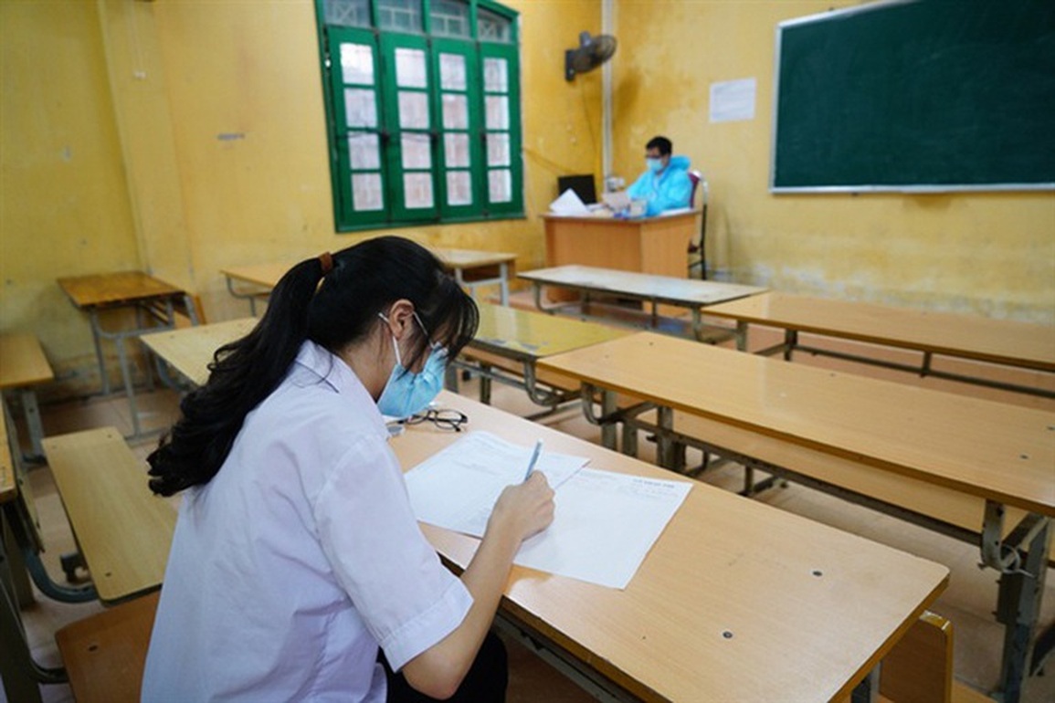 Thí sinh F0 có thể thi tốt nghiệp THPT tại phòng riêng - 1 Thí sinh F0 có thể thi tốt nghiệp THPT tại phòng riêng - 1