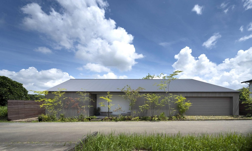 Ngôi nhà cấp 4 độc đáo: Mặt tiền giấu kín, phía sau mở tràn ra ruộng lúa - 1