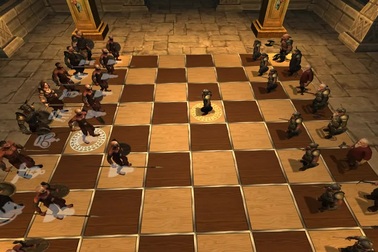 Game đánh cờ vua với đồ họa 3D giống như trận chiến thực sự