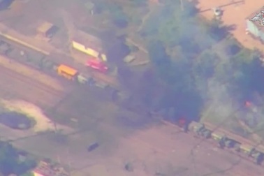 Tên lửa Nga đánh trúng đoàn tàu quân sự Ukraine