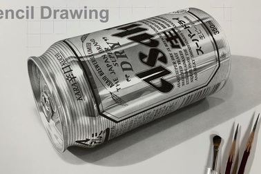 Tuyệt tác tranh vẽ 3D bằng chì thật như ảnh chụp của nghệ sĩ Nhật Bản