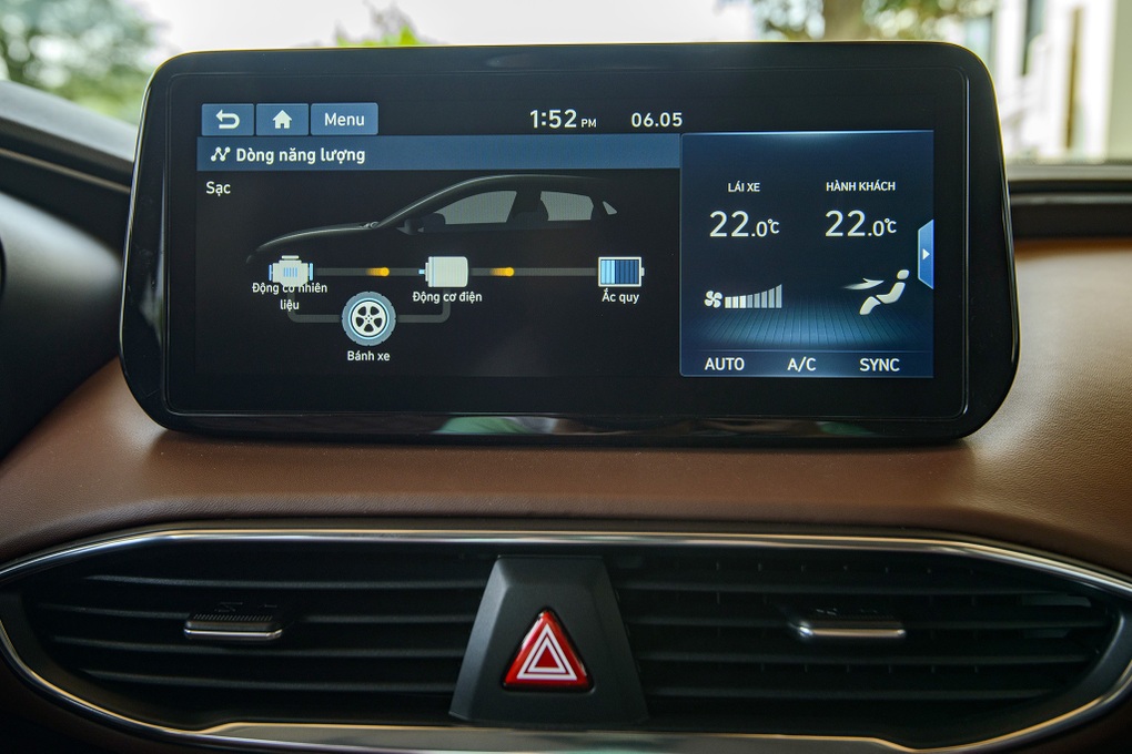 Hyundai Santa Fe Hybrid giá 1,450 tỷ đồng, ăn hơn 5 lít xăng cho 100km - 7 Hyundai Santa Fe Hybrid giá 1,450 tỷ đồng, ăn hơn 5 lít xăng cho 100km - 7