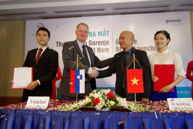 Lễ ra mắt thương hiệu gia dụng thời trang hàng đầu châu Âu Gorenje