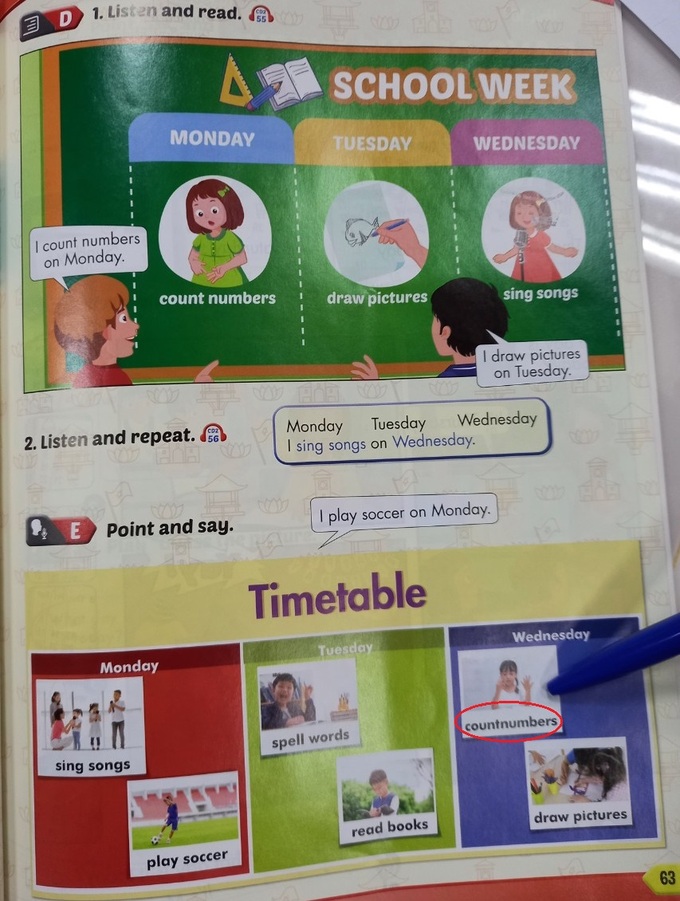 SGK tiếng Anh i-Learn Smart Start lớp 1 và lớp 2 dư luận bức xúc vì dính &quot;nhiều sạn&quot; - Ảnh 7.