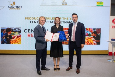 Central Retail Việt Nam được vinh danh “Nhà bán lẻ của năm 2025” tại Asia Fruit Awards