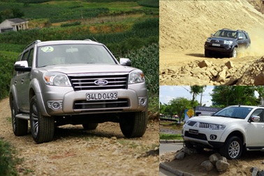 Pajero Sport - Everest - Fortuner: SUV nào cho bạn?