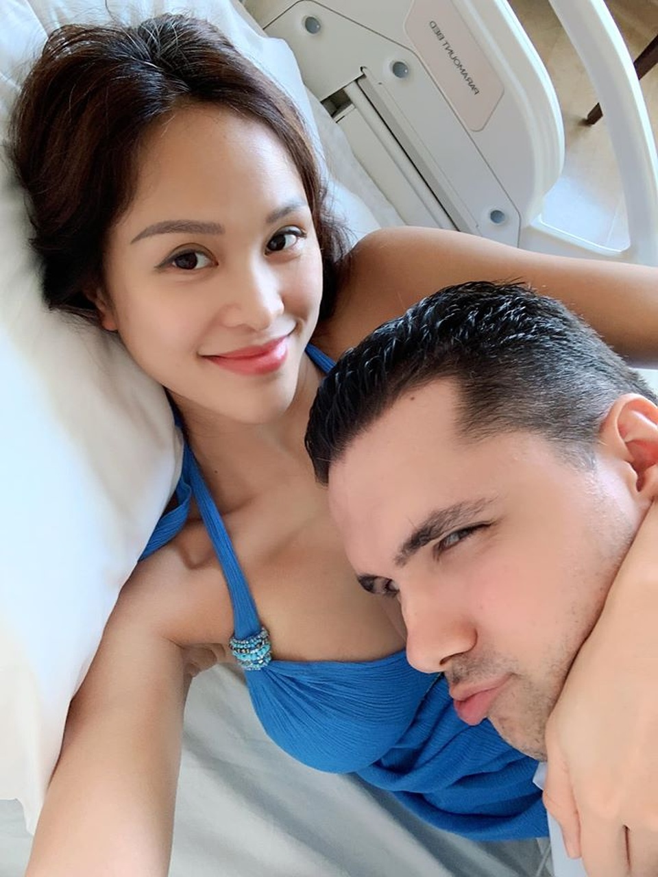 Siêu mẫu Phương Mai đã sinh con cho chồng Tây - 4 Siêu mẫu Phương Mai đã sinh con cho chồng Tây - 4