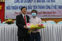 Ghép thành công tế bào gốc tạo máu nửa thuận hợp