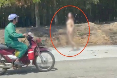 Xác định được thợ chụp ảnh cho cô gái khỏa thân trên đường ở Bình Dương