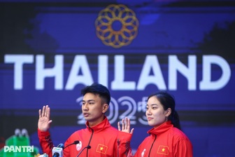Hàng trăm VĐV hừng hực khí thế lên đường tranh tài SEA Games 33